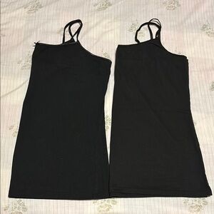 Bundle of Black Camisoles Size XL